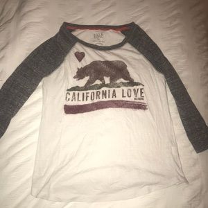 Billabong California Love Baseball Tee